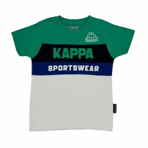 Child's Short Sleeve T-Shirt Kappa 8036M00058 Blue