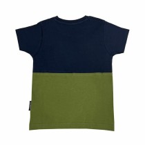 Child's Short Sleeve T-Shirt Kappa 8056M00058 Navy Blue