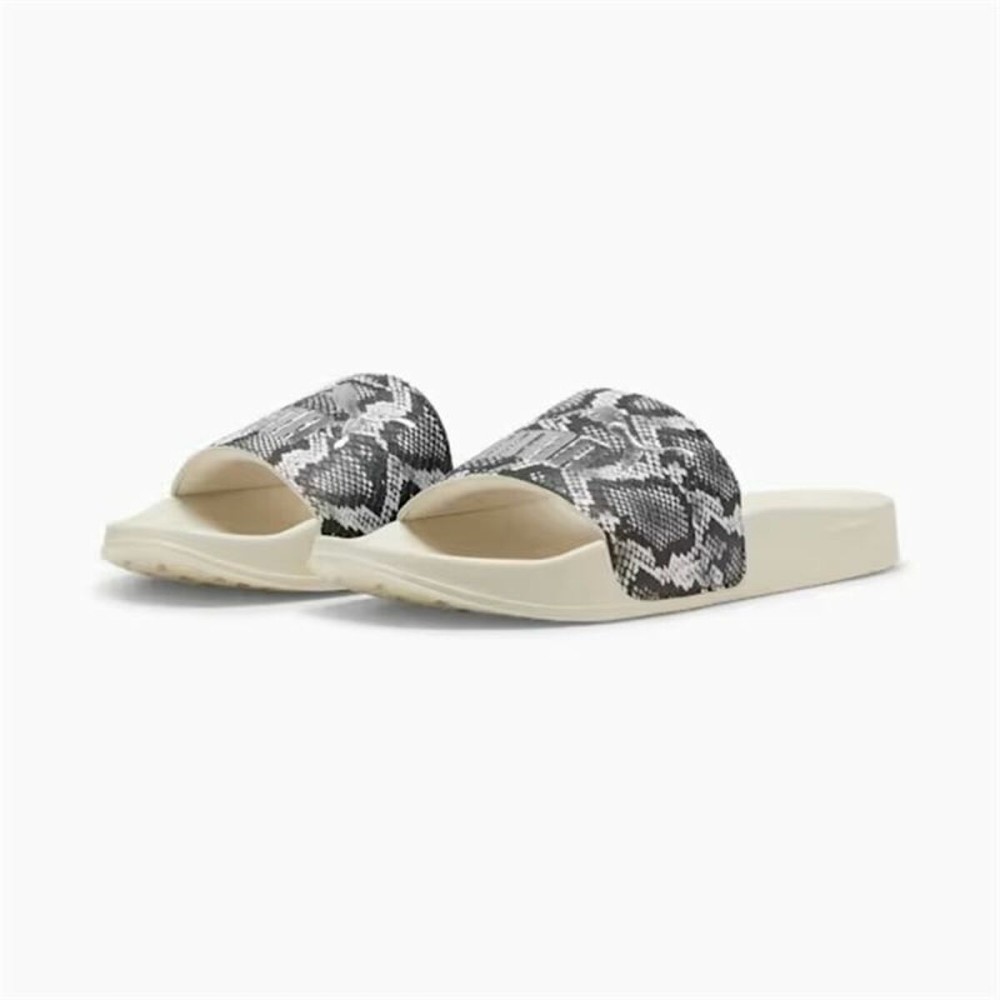 Women's Flip Flops Puma Leadcat 2.0 Snake Ch Beige