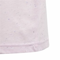 Kurzarm-T-Shirt für Kinder Adidas G Fi Bl Rosa