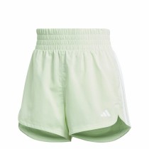 Short de Sport Adidas Essentials Pacer Woven High Vert Vert clair
