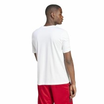 Herren Kurzarm-T-Shirt Adidas Spw Weiß