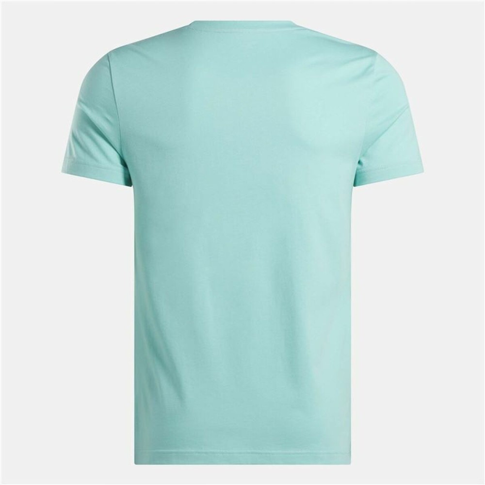 Men’s Short Sleeve T-Shirt Reebok Identity Smal Blue Sky blue