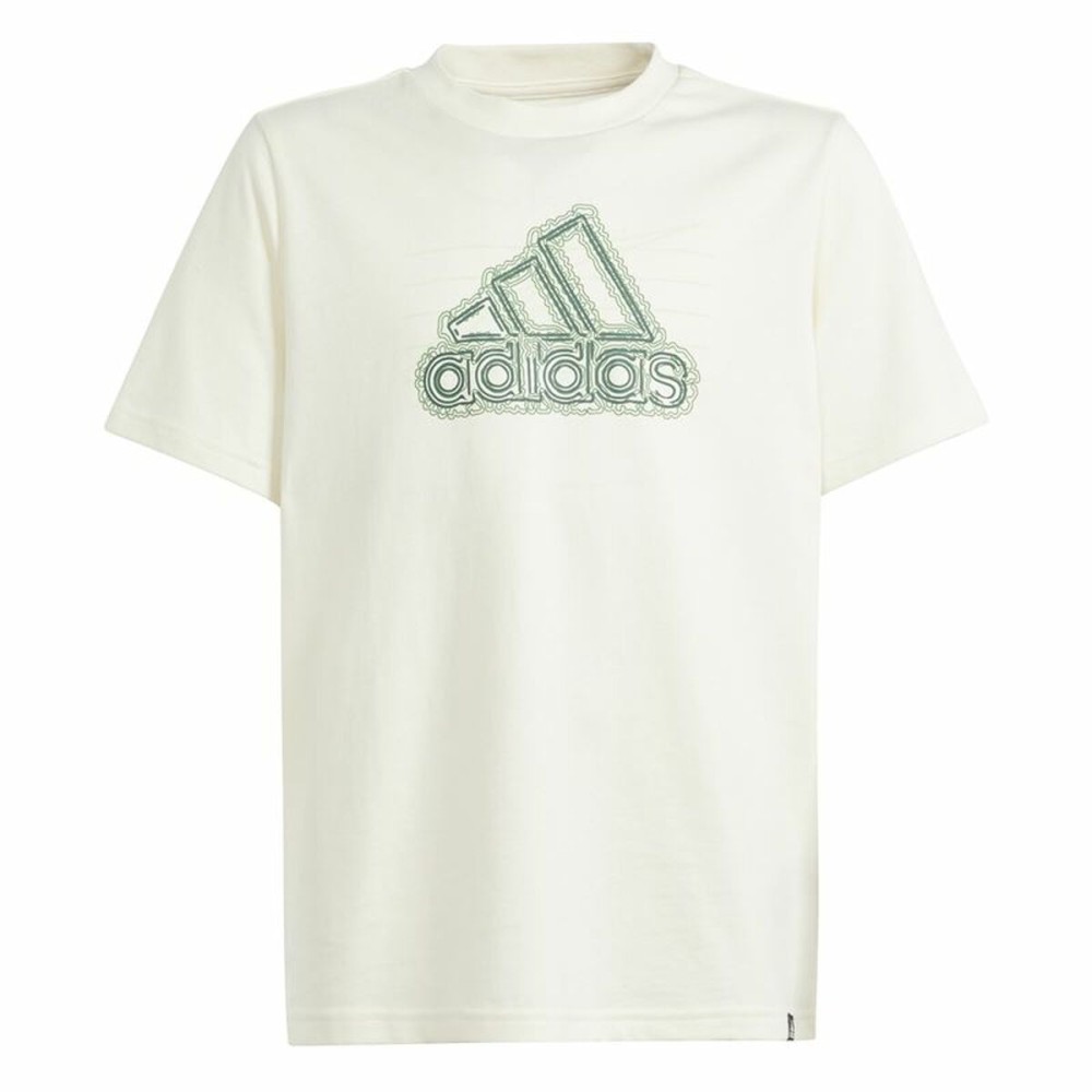 Kurzarm-T-Shirt Adidas Table Growth Beige