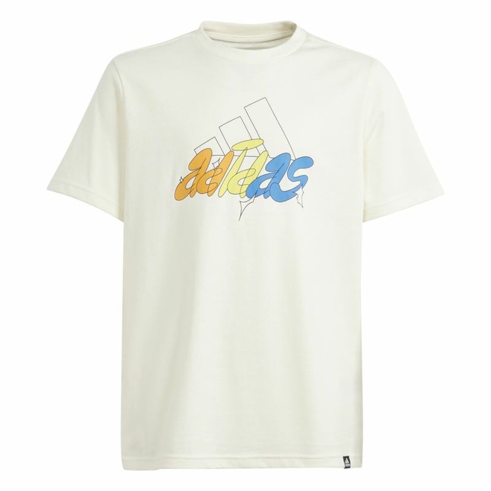 Kurzarm-T-Shirt Adidas Gfx Illustrated Infantil