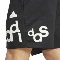 Sport Shorts Adidas Bl Short Q1 Graphic Schwarz