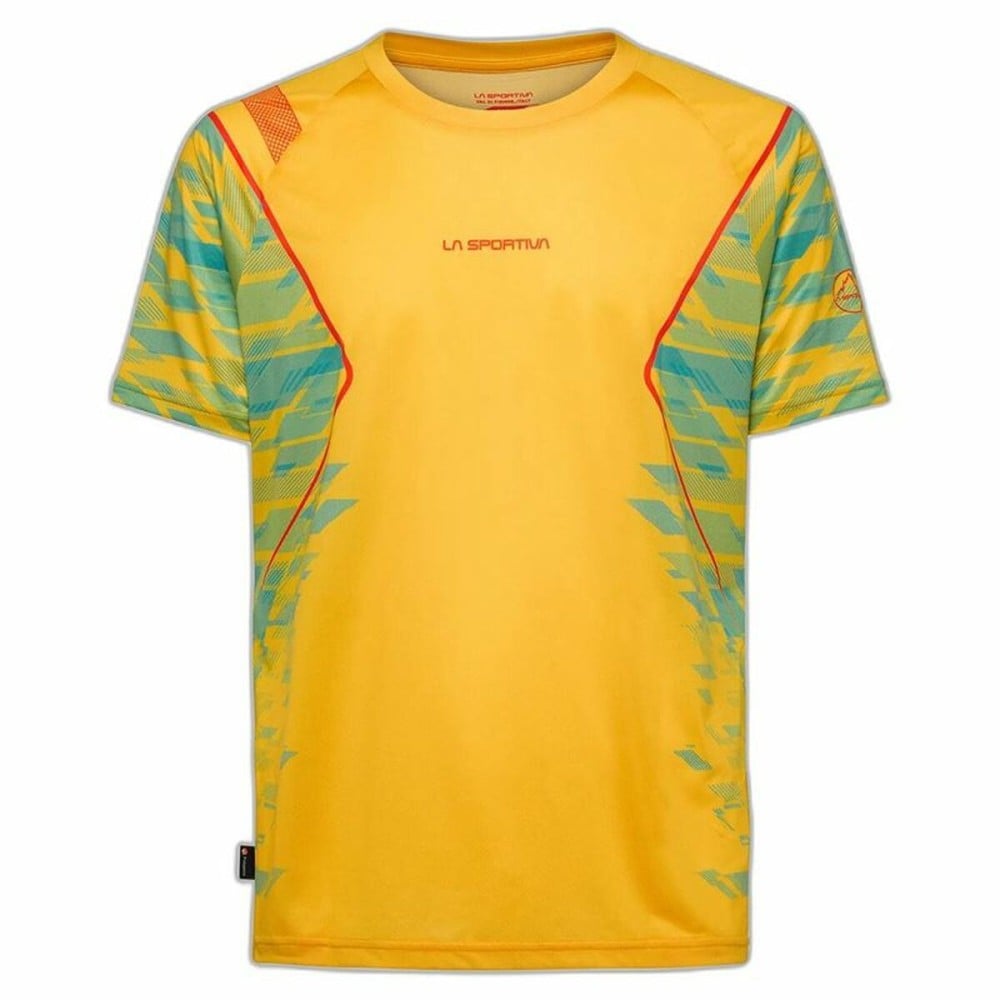 Kurzärmliges Sport T-Shirt La Sportiva Pacer Gelb