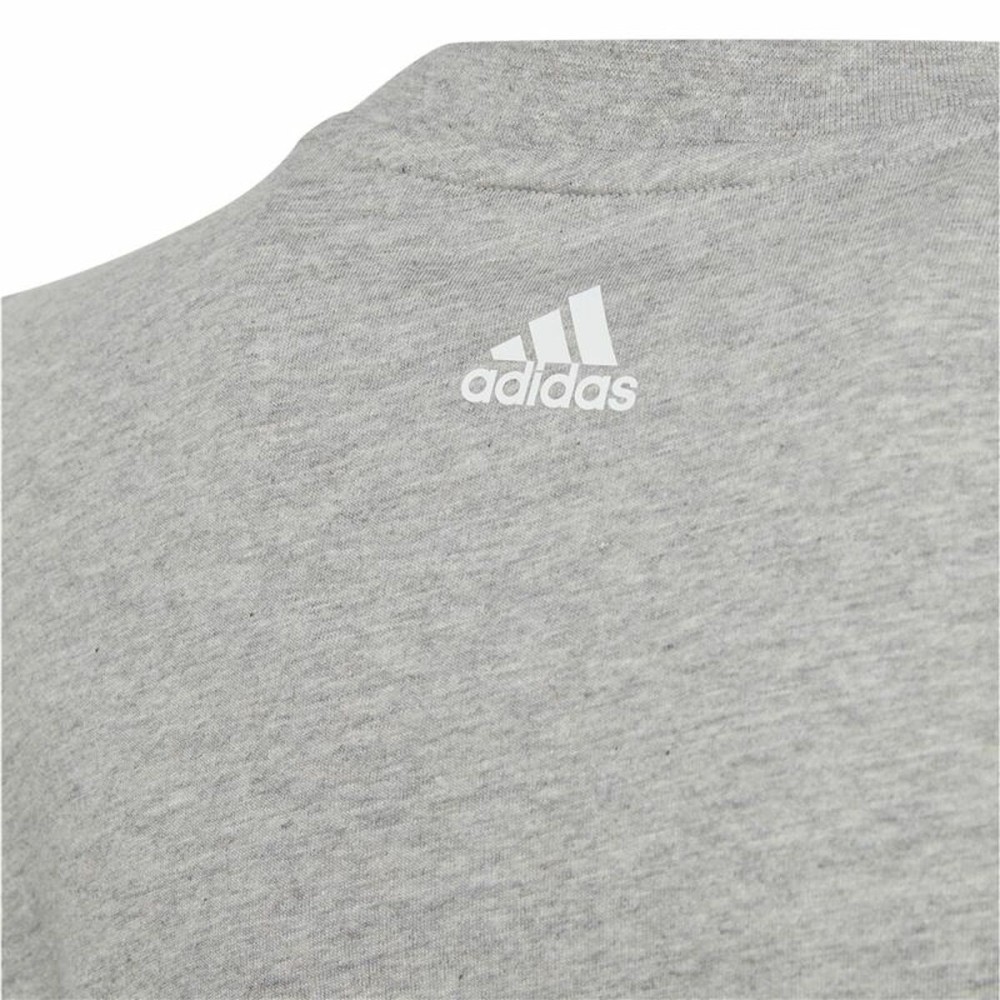 Kurzarm-T-Shirt Adidas Big Logo 2 Grau