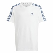 Kurzarm-T-Shirt für Kinder Adidas Essentials Weiß