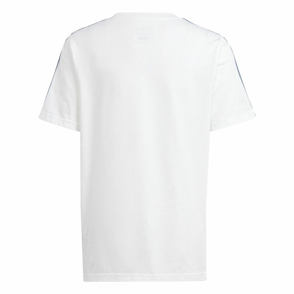 Kurzarm-T-Shirt für Kinder Adidas Essentials Weiß