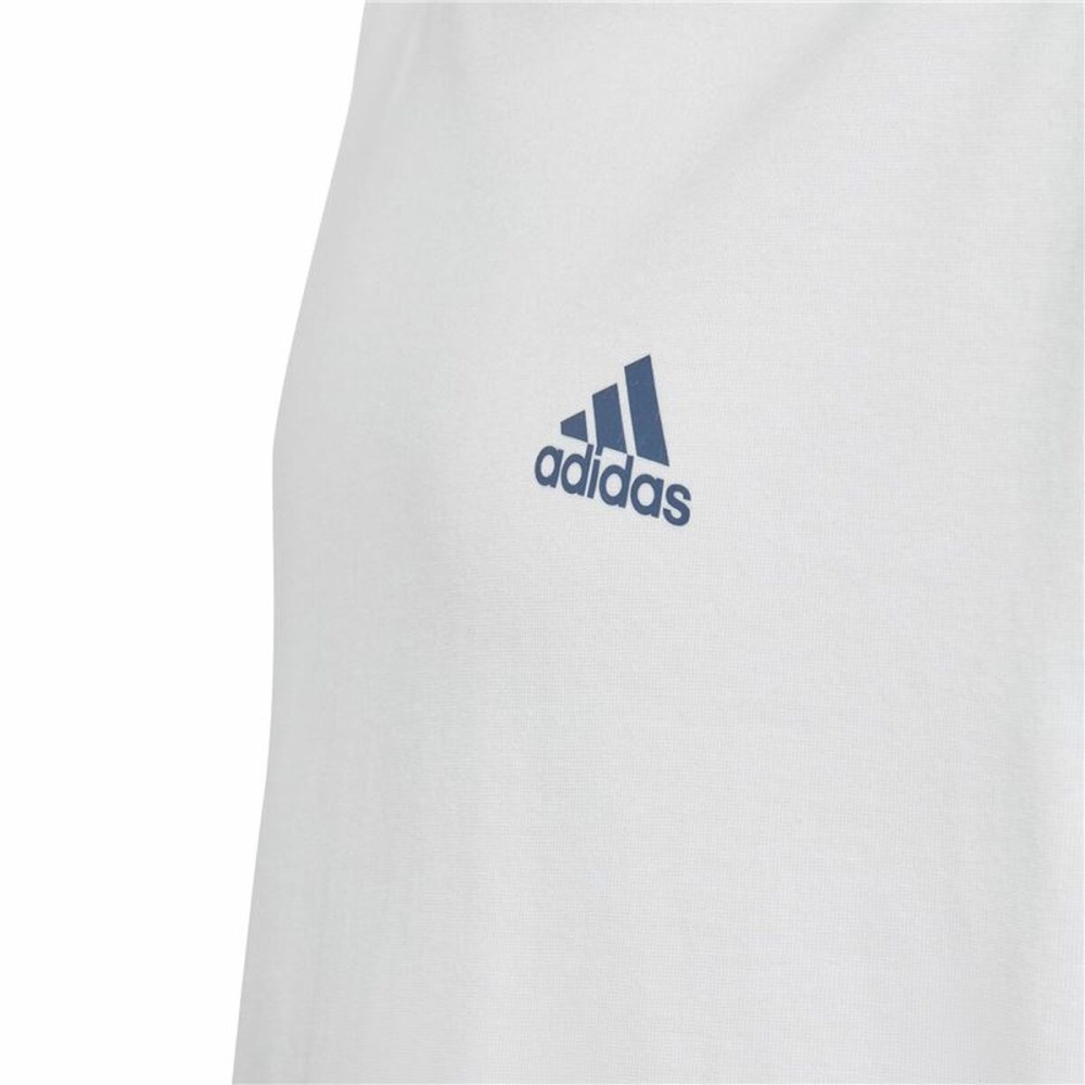 Kurzarm-T-Shirt für Kinder Adidas Essentials Weiß
