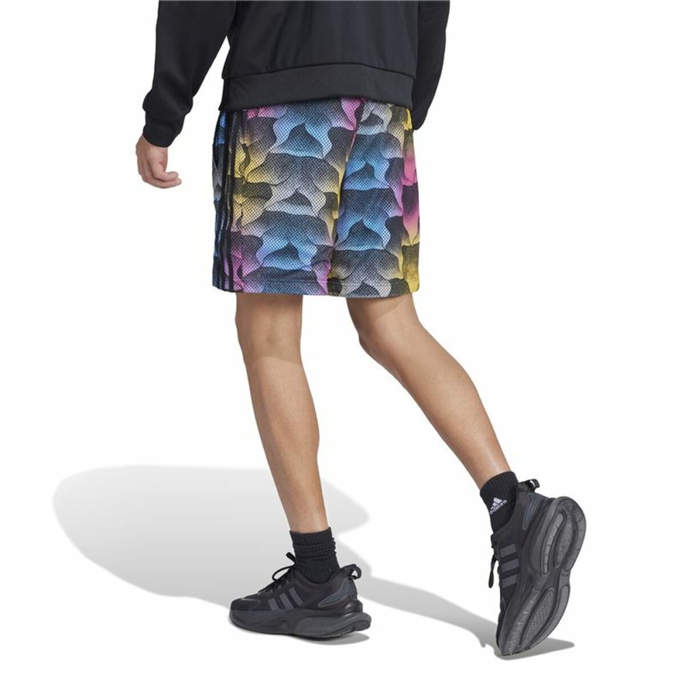 Sport Shorts Adidas Tiro Aop Blau Schwarz