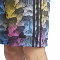 Sport Shorts Adidas Tiro Aop Blau Schwarz