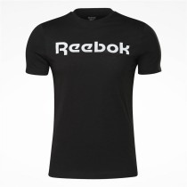 T-shirt à manches courtes homme Reebok Graphic Series Linear Logo Noir