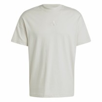 Men’s Short Sleeve T-Shirt Adidas All Szn White Beige