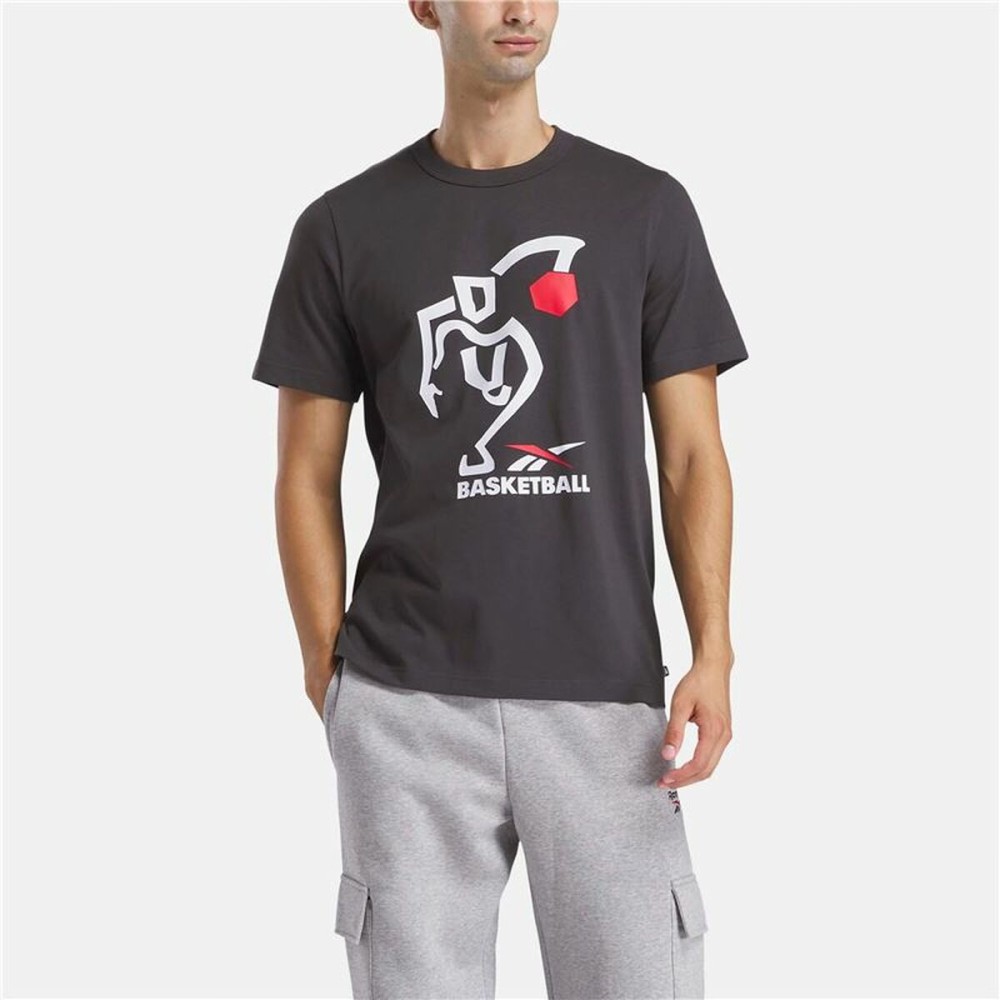 Men’s Short Sleeve T-Shirt Reebok Gs Hs Attack Tee Black
