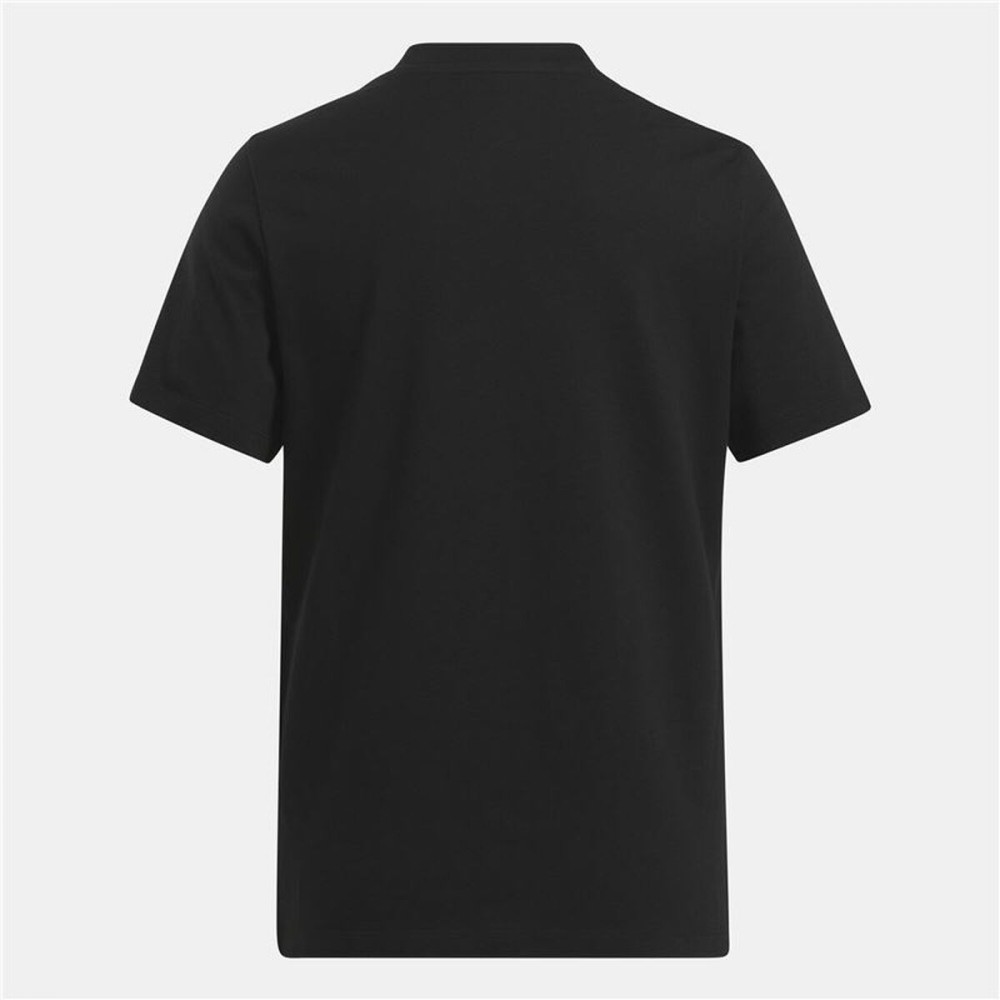 Women’s Short Sleeve T-Shirt Reebok Identity Big Logo Black
