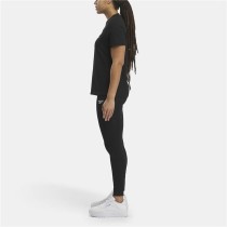 Women’s Short Sleeve T-Shirt Reebok Identity Big Logo Black