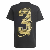 Kurzarm-T-Shirt Adidas Hot G Schwarz