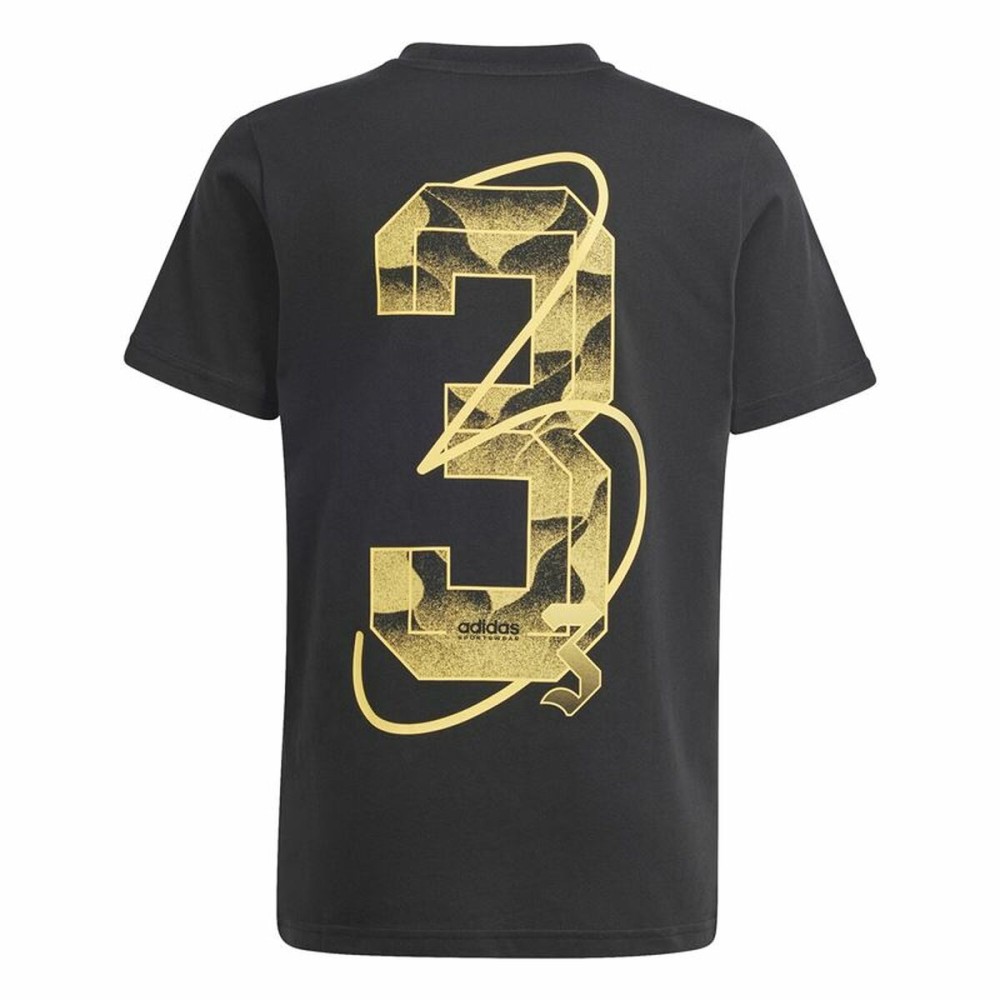 Kurzarm-T-Shirt Adidas Hot G Schwarz