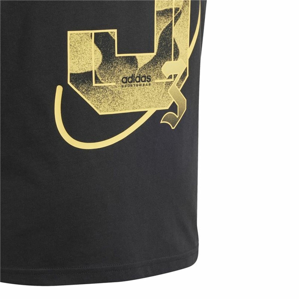 Kurzarm-T-Shirt Adidas Hot G Schwarz