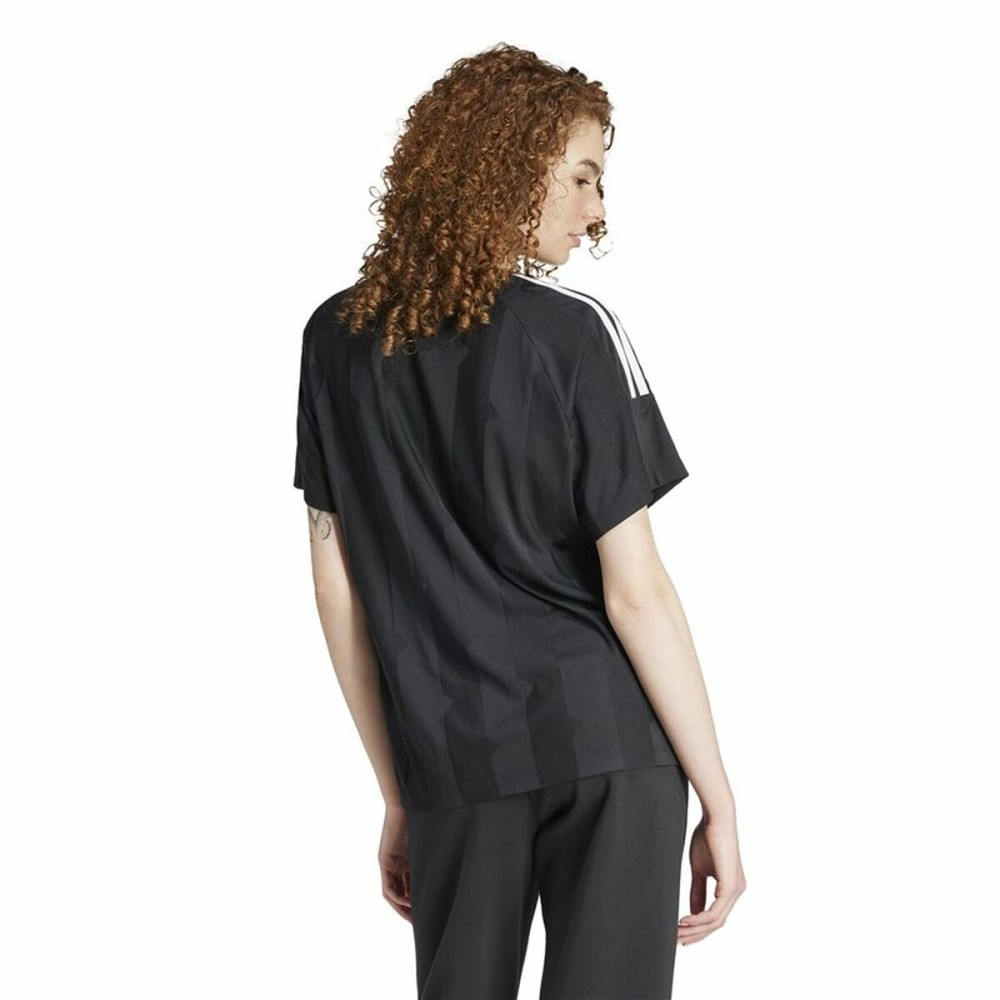 Damen Kurzarm-T-Shirt Adidas Tiro Cut Schwarz