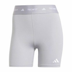 Sporthose Damen Adidas Techfit Short Grau