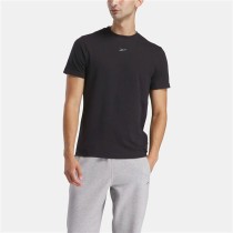 Men’s Short Sleeve T-Shirt Reebok Reebok Athlete Tee Black