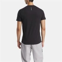 Men’s Short Sleeve T-Shirt Reebok Reebok Athlete Tee Black
