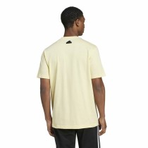 Herren Kurzarm-T-Shirt Adidas House Of Tiro Summer Linear Graphic Gelb