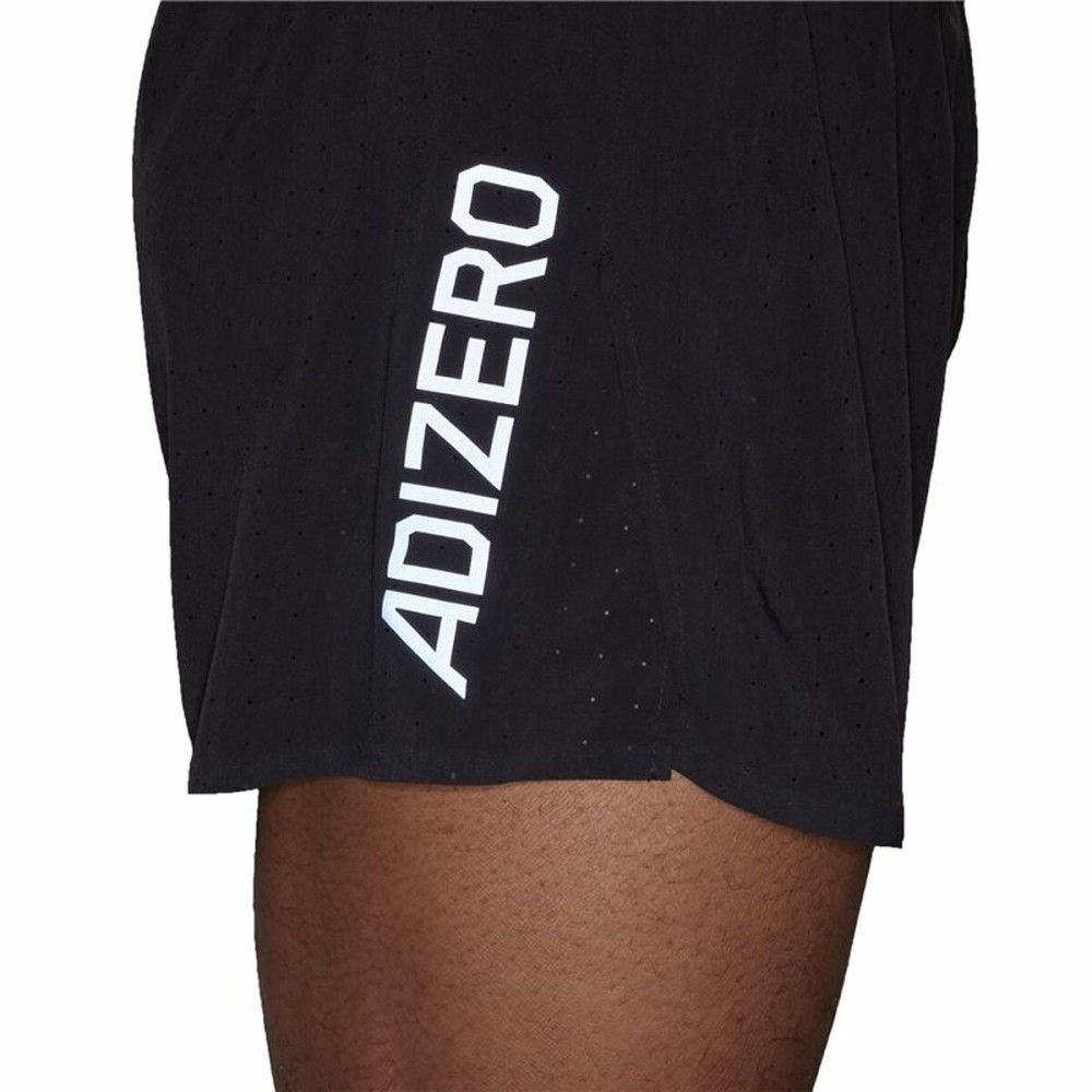 Sport Shorts Adidas Adizero Split Schwarz