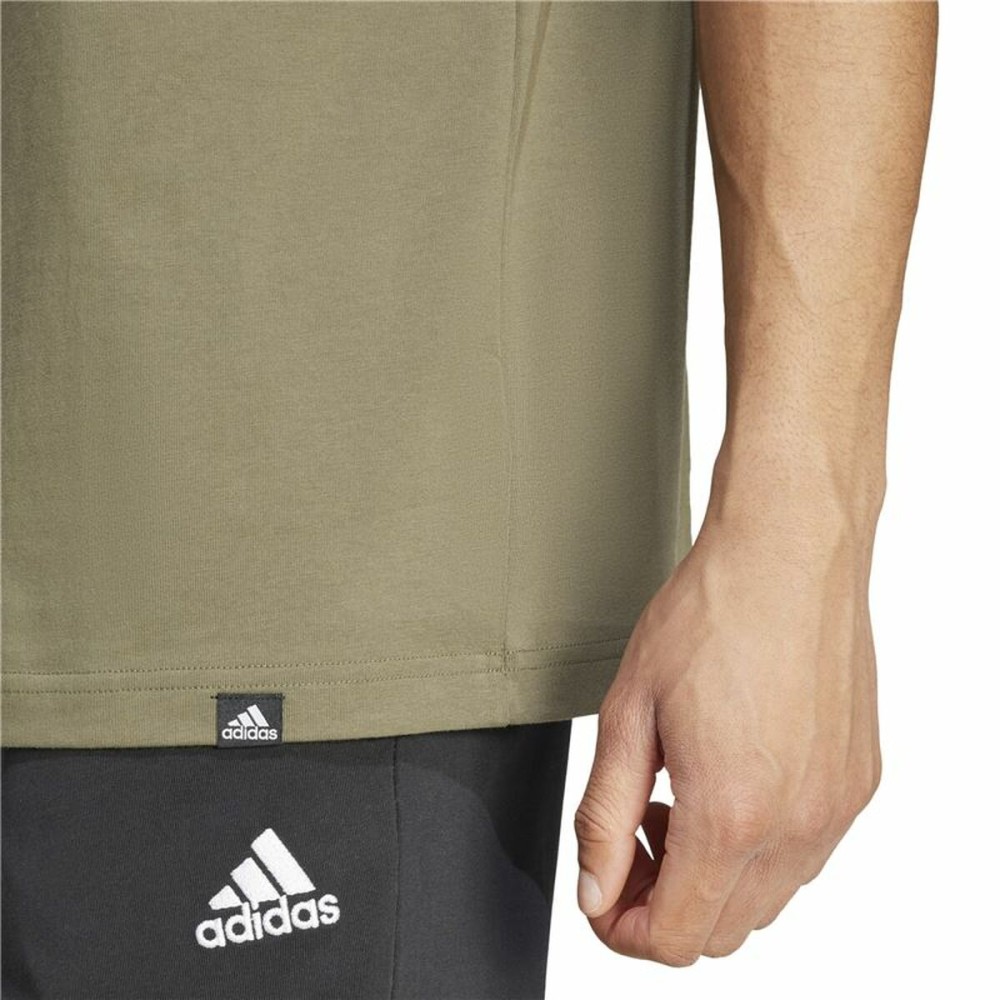 Herren Kurzarm-T-Shirt Adidas Doodle Graphic grün