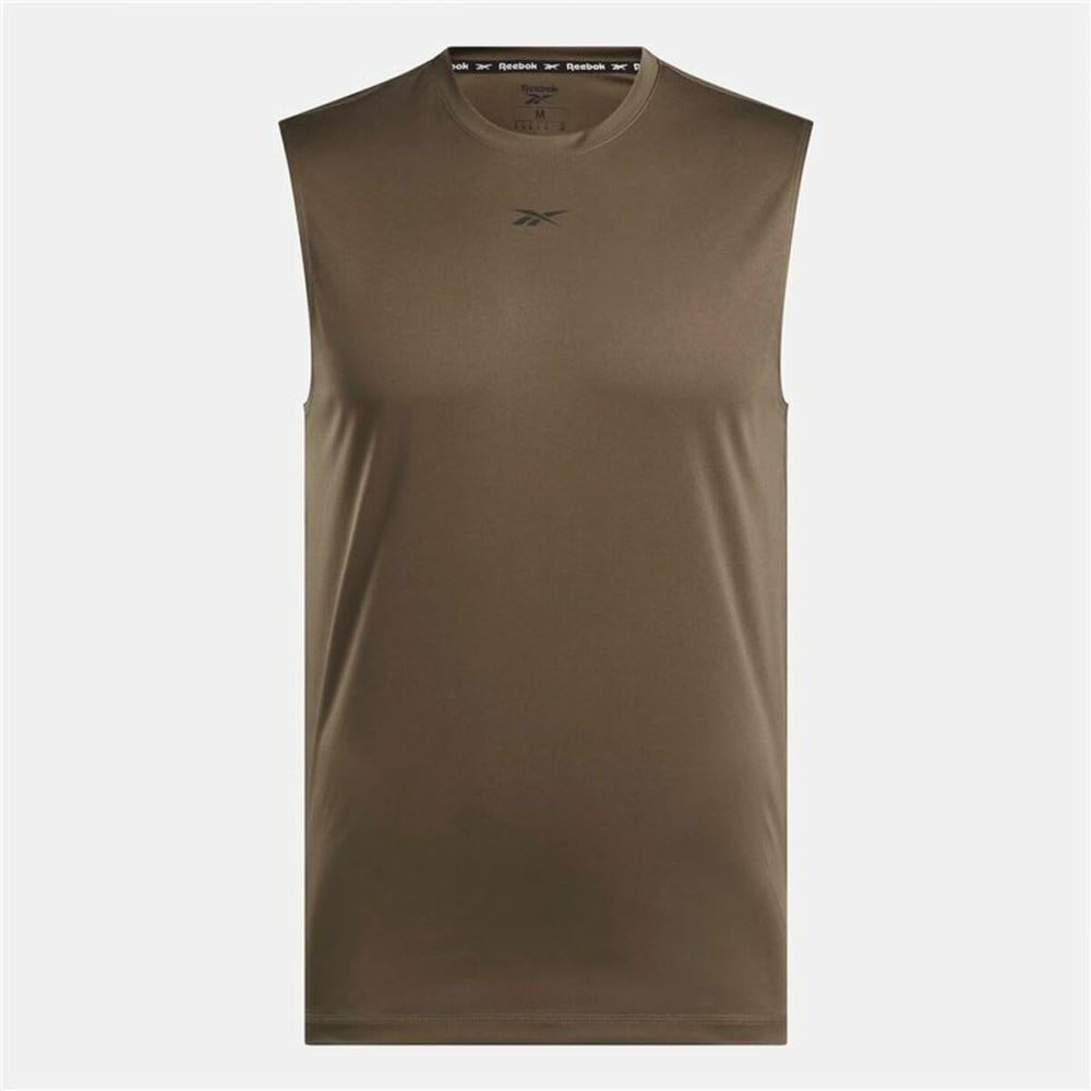 Maillot de Corps sans Manches pour Homme Reebok Id Train Slvls Tech Marron