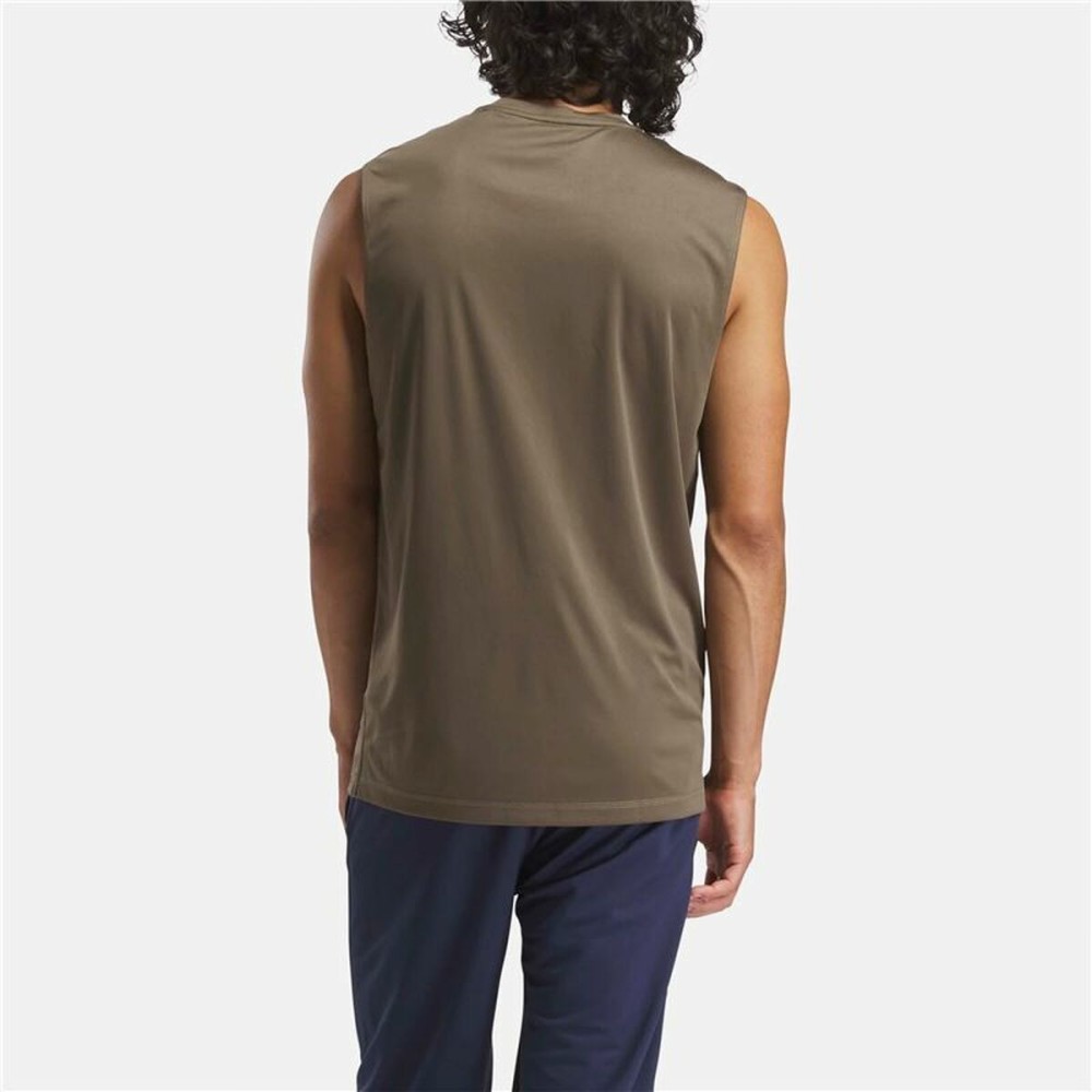 Men's Sleeveless T-shirt Reebok Id Train Slvls Tech Brown