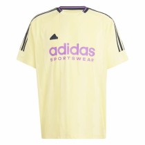 Herren Kurzarm-T-Shirt Adidas House Of Tiro Jacquard Gelb