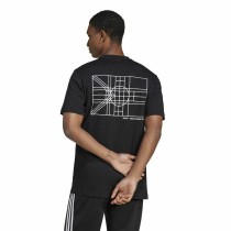 Herren Kurzarm-T-Shirt Adidas House Of Tiro Nations Graphic Schwarz
