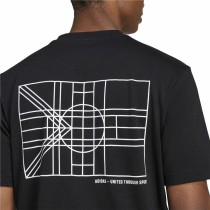 Herren Kurzarm-T-Shirt Adidas House Of Tiro Nations Graphic Schwarz