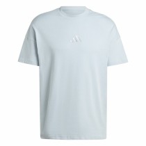 Herren Kurzarm-T-Shirt Adidas All Szn Graphic Blau