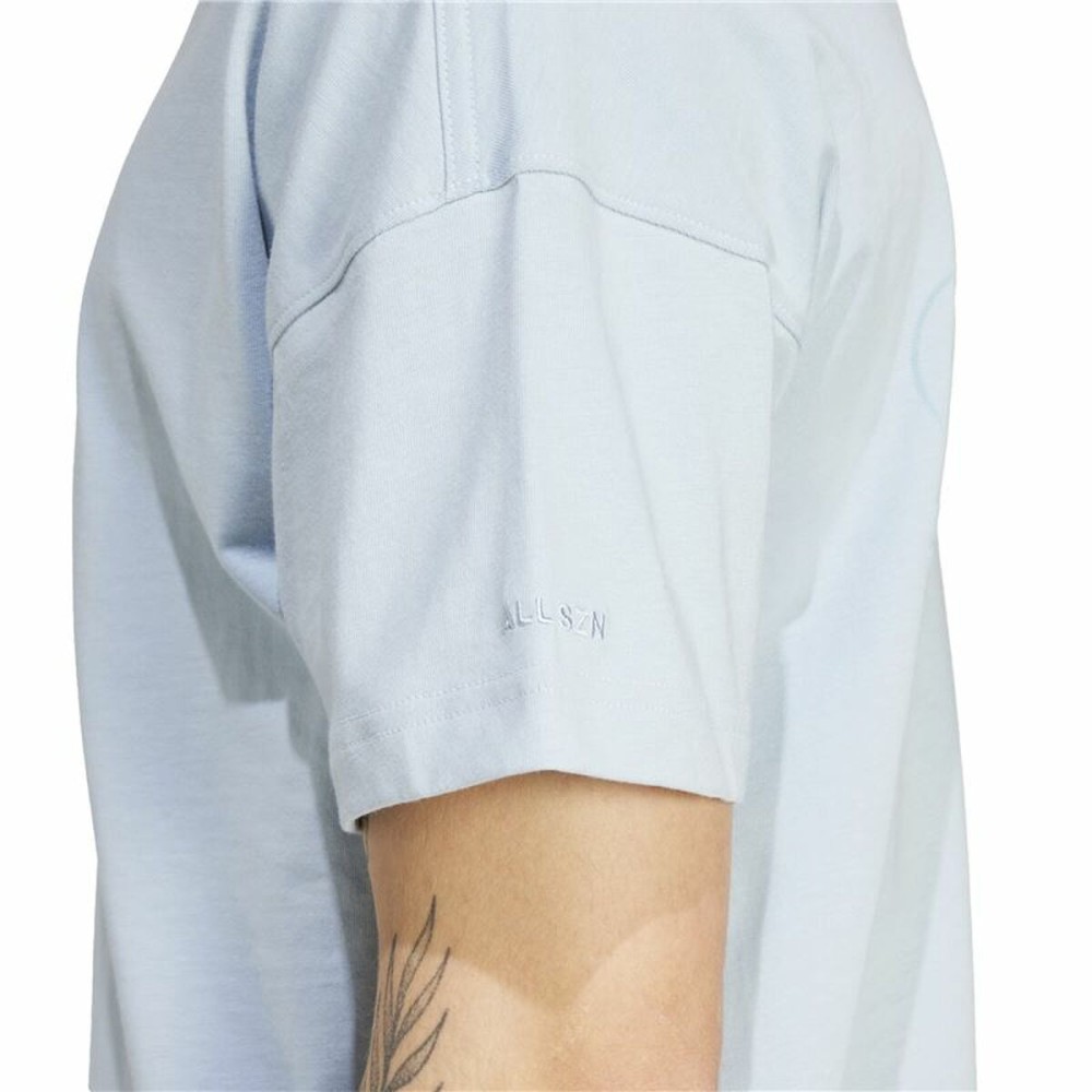 Herren Kurzarm-T-Shirt Adidas All Szn Graphic Blau