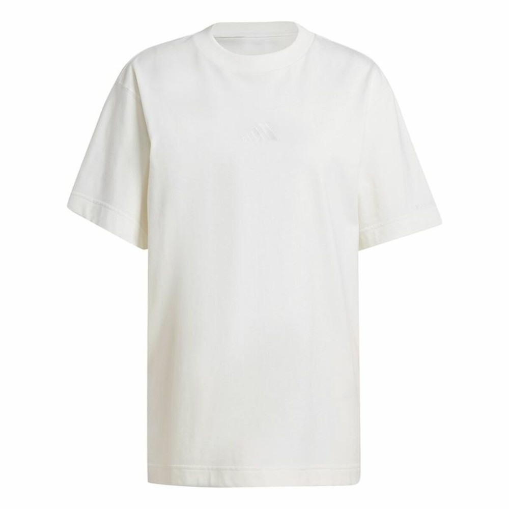 Women’s Short Sleeve T-Shirt Adidas All Szn Loose White