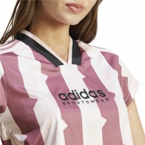 Damen Kurzarm-T-Shirt Adidas Tiro Cut Rosa