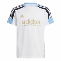 Kurzarm-T-Shirt für Kinder Adidas Nations Weiß