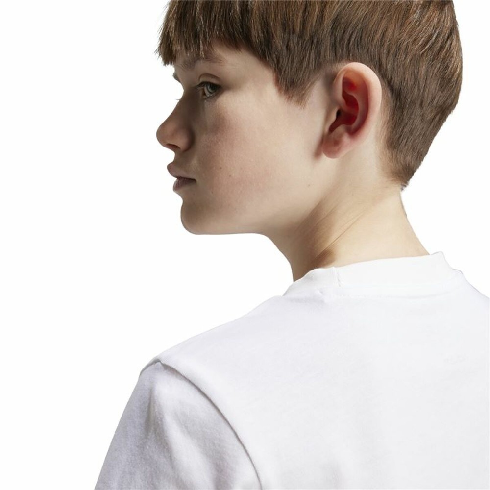 Kurzarm-T-Shirt für Kinder Adidas Nations Weiß