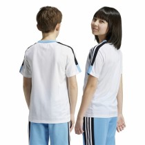 Kurzarm-T-Shirt für Kinder Adidas Nations Weiß