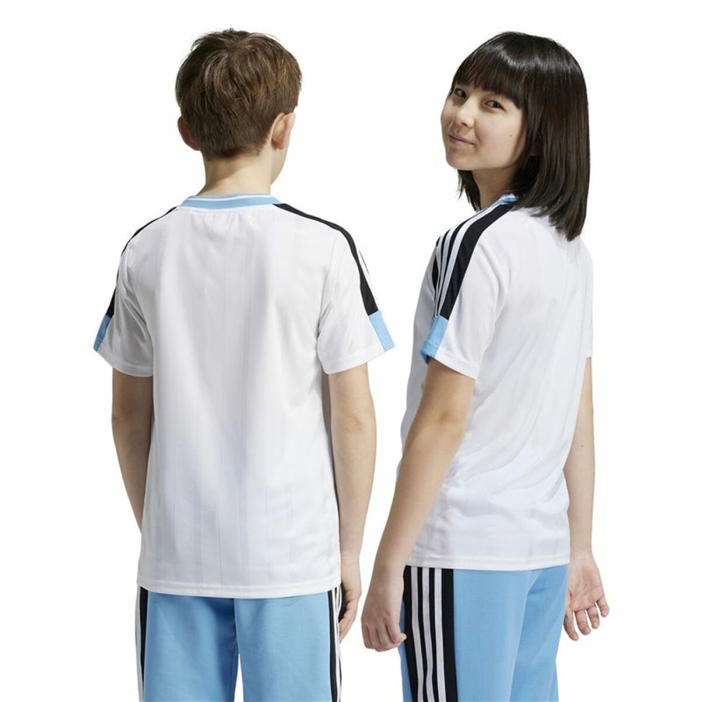 Kurzarm-T-Shirt für Kinder Adidas Nations Weiß