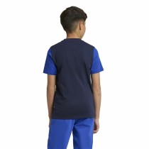 Jungen Kurzarm-T-Shirt Adidas Essentials Blau