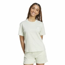 Damen Kurzarm-T-Shirt Adidas Essentials Small Logo grün
