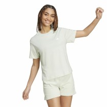 Damen Kurzarm-T-Shirt Adidas Essentials Small Logo grün