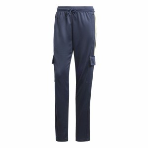 Lange Sporthose Adidas Tiro Cargo Blau Damen