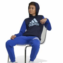 Sweat à capuche enfant Adidas Essentials Big Logo Colorblock Bleu